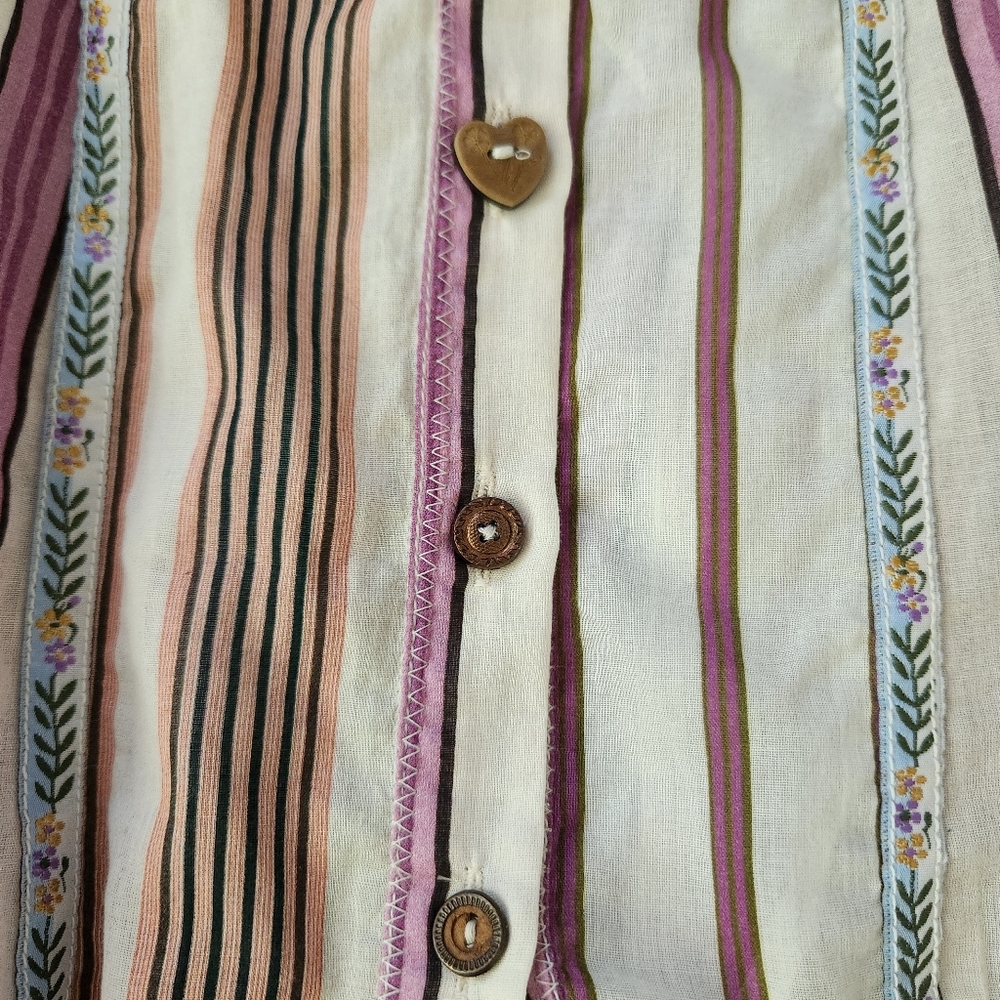Free People Sweet Dreams Maxi Dress In Ivory Tea Combo Women's‎ Size XS/S - Picture 7 of 16